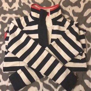 Joules striped sweatshirt